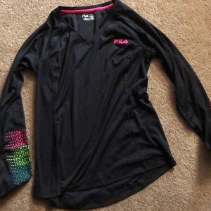 Fila sport polyester athletic top